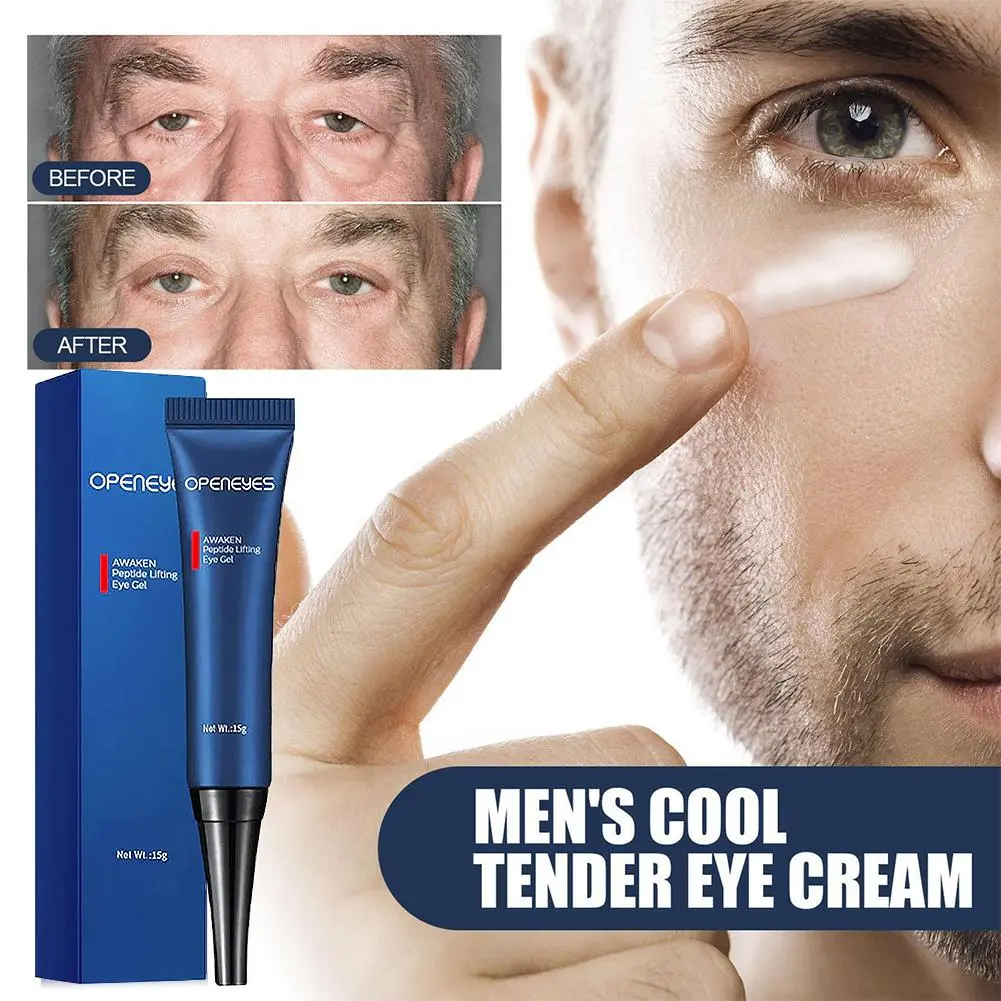 Men Eye Cream Lifting Tightens Eye Area Reduces Fine Lines Fade Dark Circles Eye Serum Eye Care