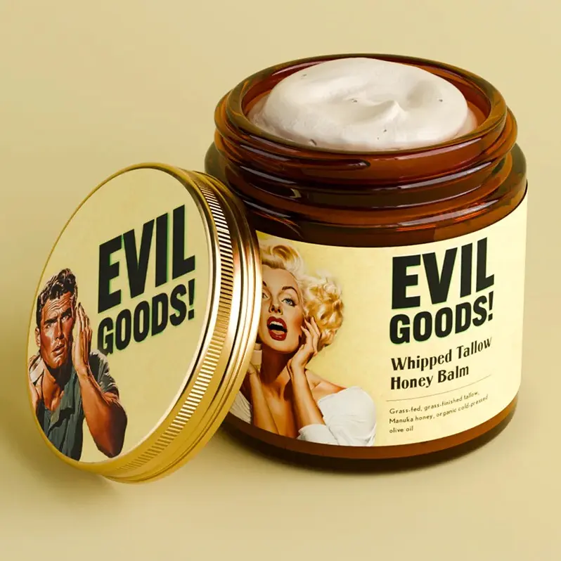 Whipped Beef Tallow and Manuka Honey Balm | 100% Natural | All Skin Types