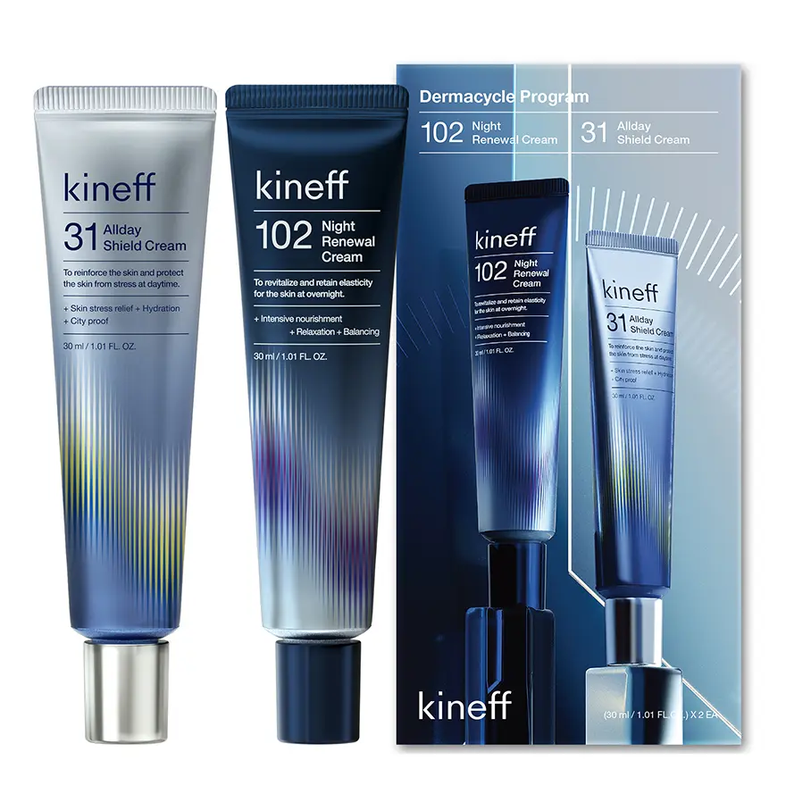 Korean Day and Night Face Cream Set | Centella Asiatica + Niacinamide | 1.01 fl oz Each