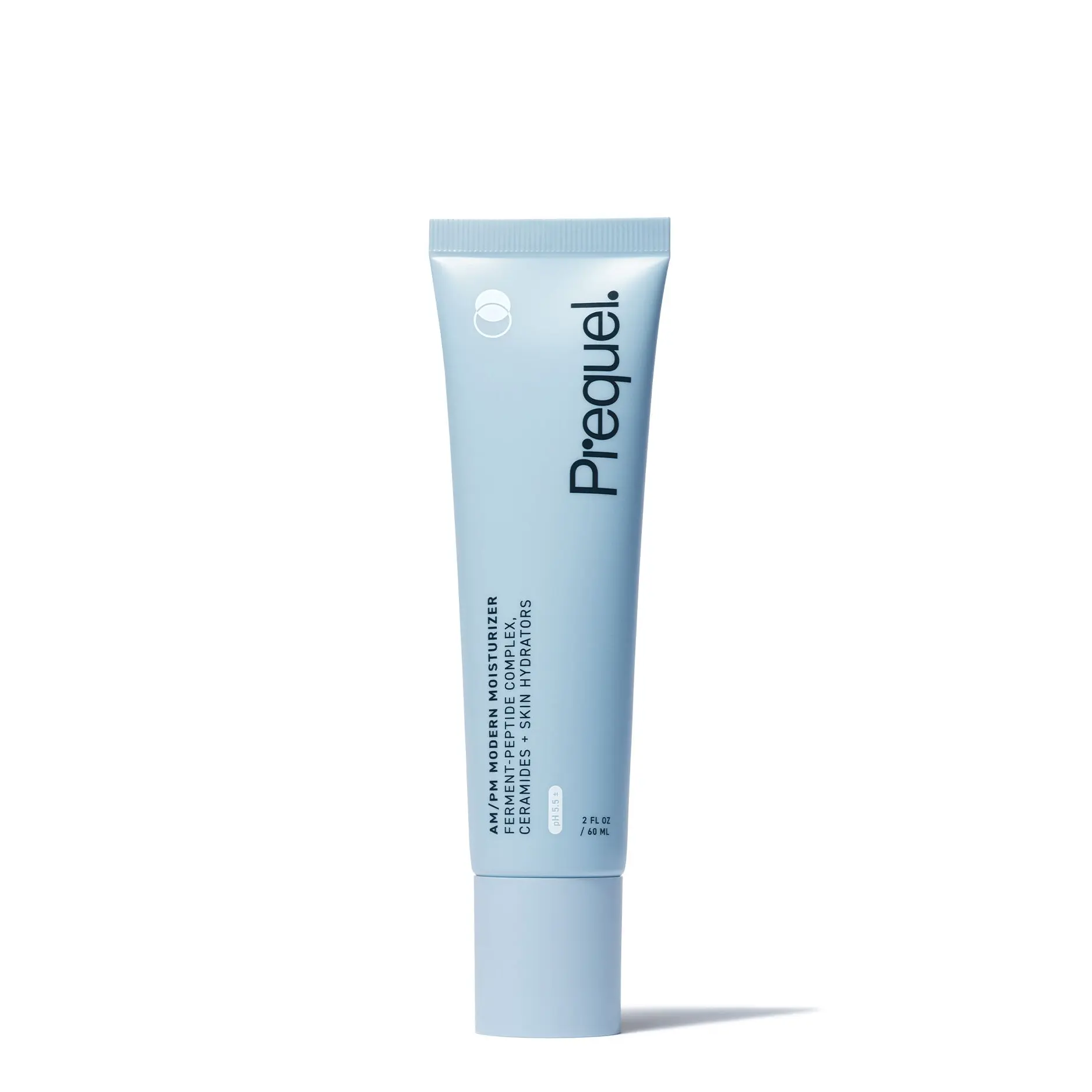 Prequel AM/PM Modern Moisturizer | Ferment-Peptide Complex, Ceramides & Skin Hydrators, All Skin Types, 2 fl oz