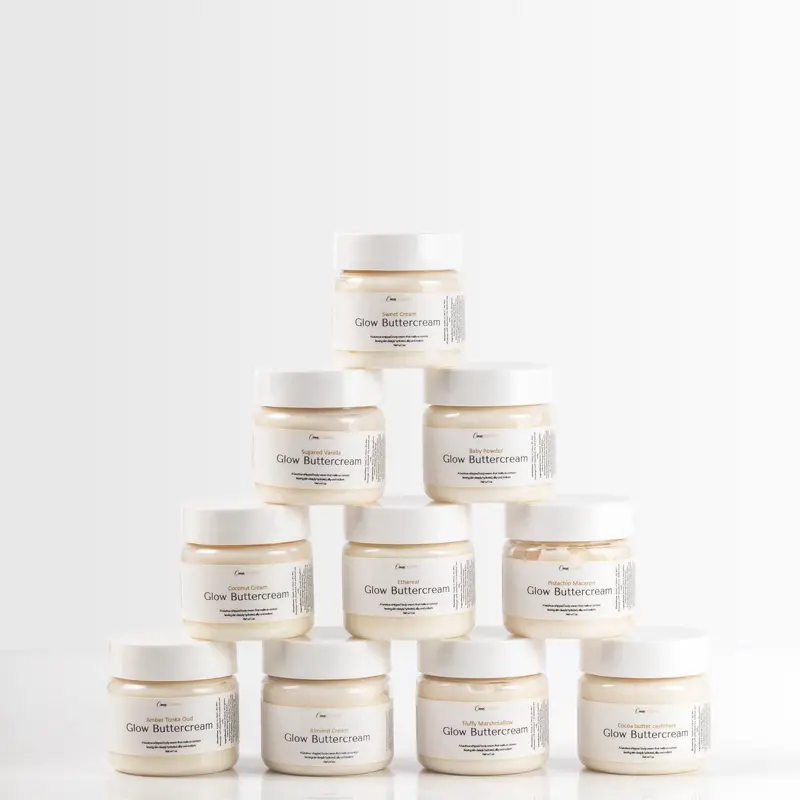 Glow Buttercream Whipped Body Cream – 1 oz Sample | Deep Hydration & Radiant Glow
