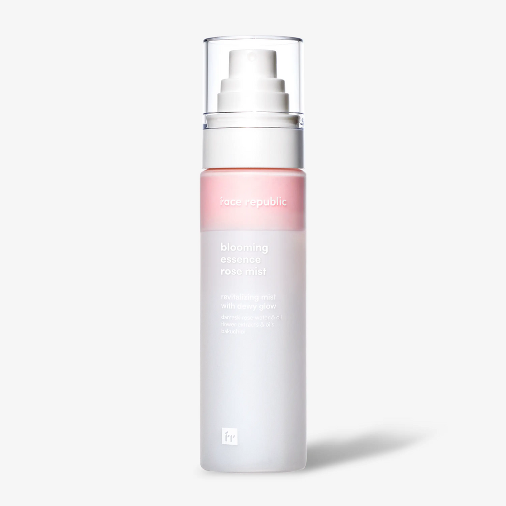 Blooming Essence Rose Mist 100ml – Korean Glass Skin Face Mist with Damask Rose & Bakuchiol | Hydrating, Anti-Aging, Dewy Glow