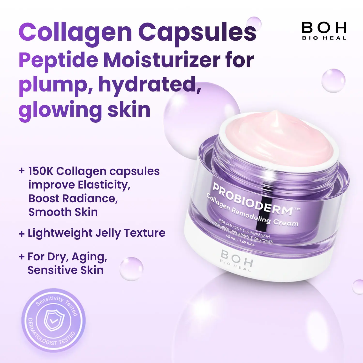 Collagen Remodeling Cream | 150K Nano Cell Collagen, Pore Minimizing & Firming, 50ml