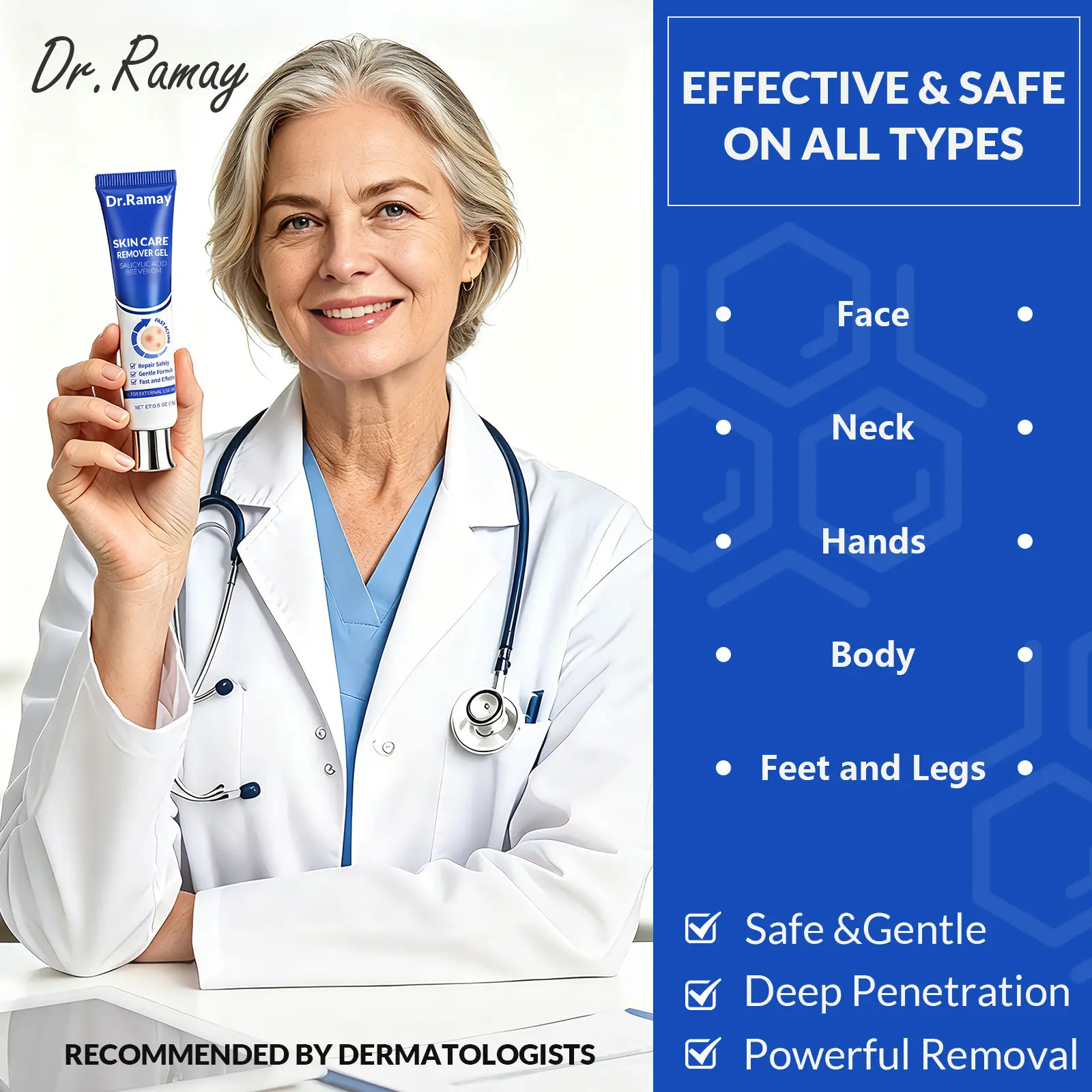 Hydrating Gel with Gentle Herbal Formula – Daily Moisturizer for Face & Body, All Skin Types