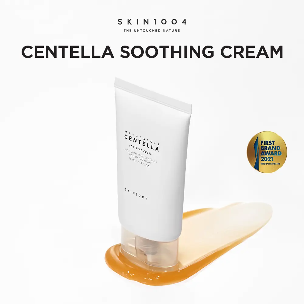 SKIN1004 Madagascar Centella Soothing Cream 75ml – Hydrating Gel Cream for Sensitive Skin