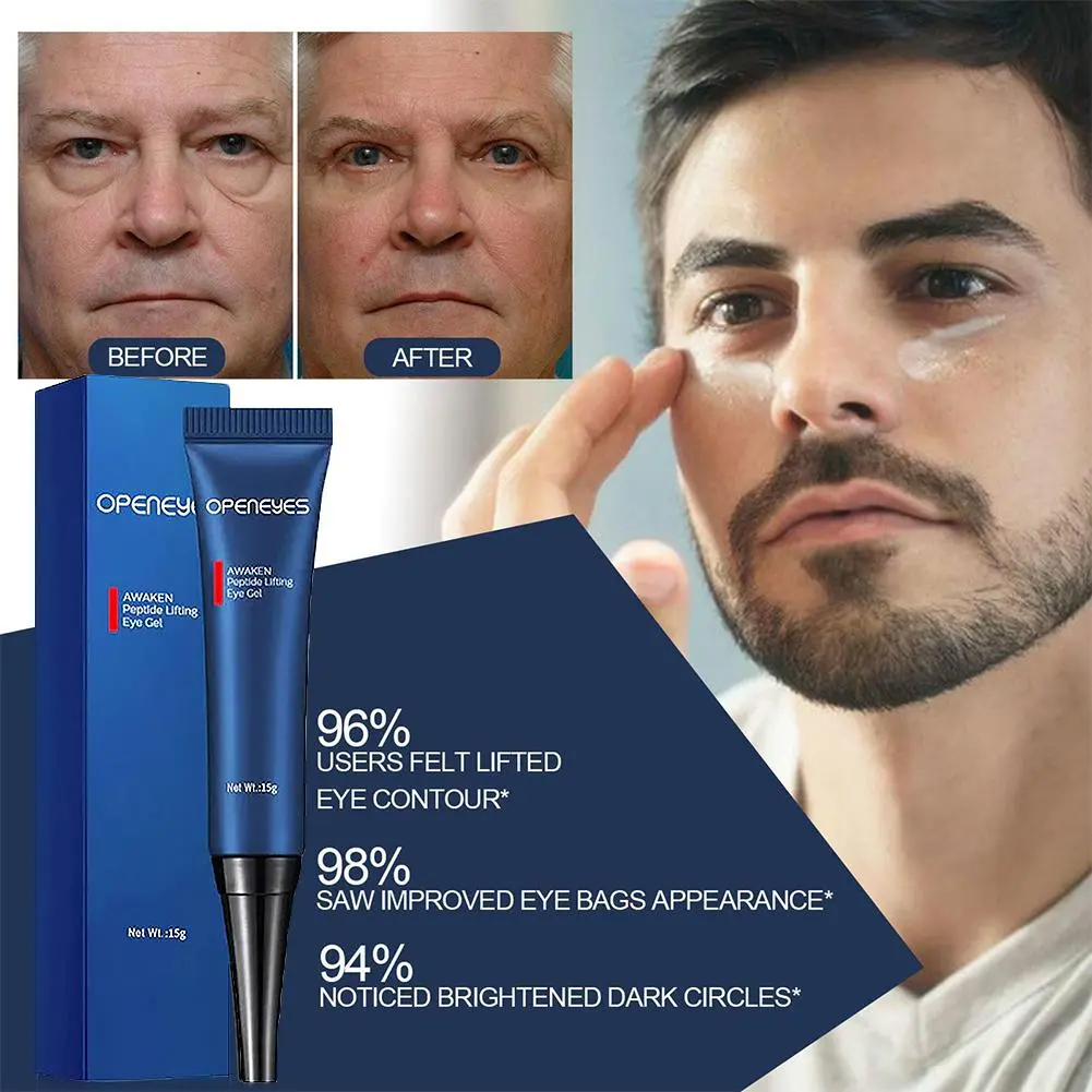 Men Eye Cream Lifting Tightens Eye Area Reduces Fine Lines Fade Dark Circles Eye Serum Eye Care