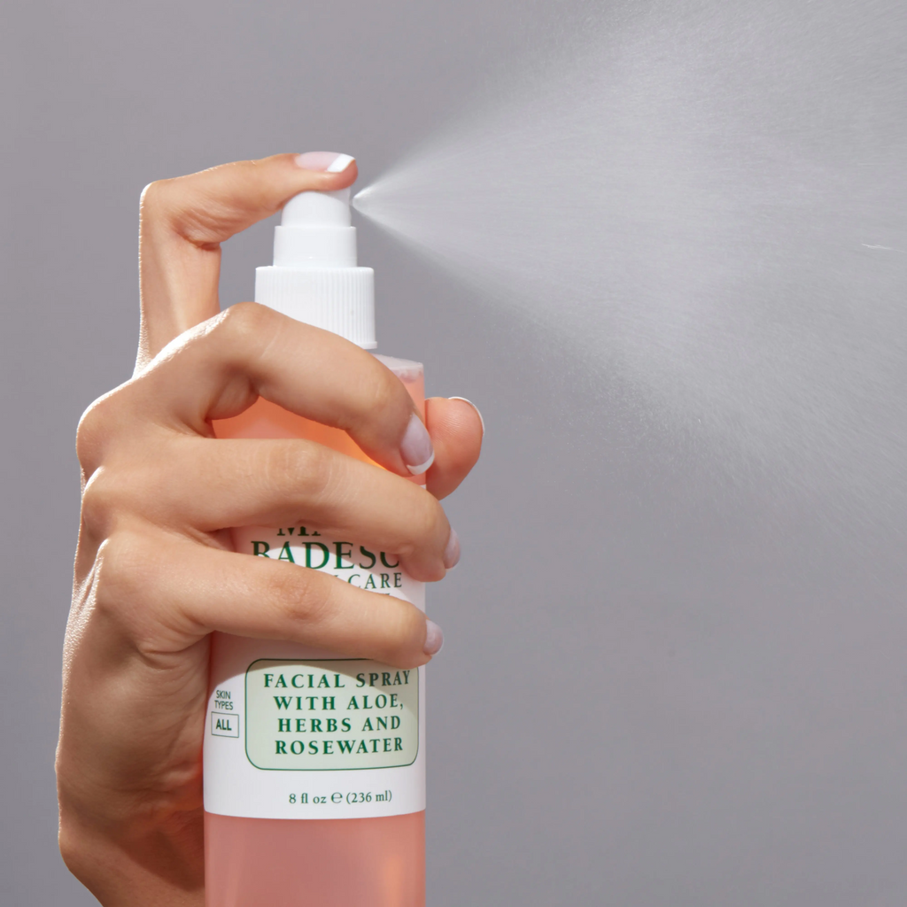 Rosewater and Aloe Vera Facial Spray | Hydrating Face Mist | Multi-Use for Face, Neck and Hair