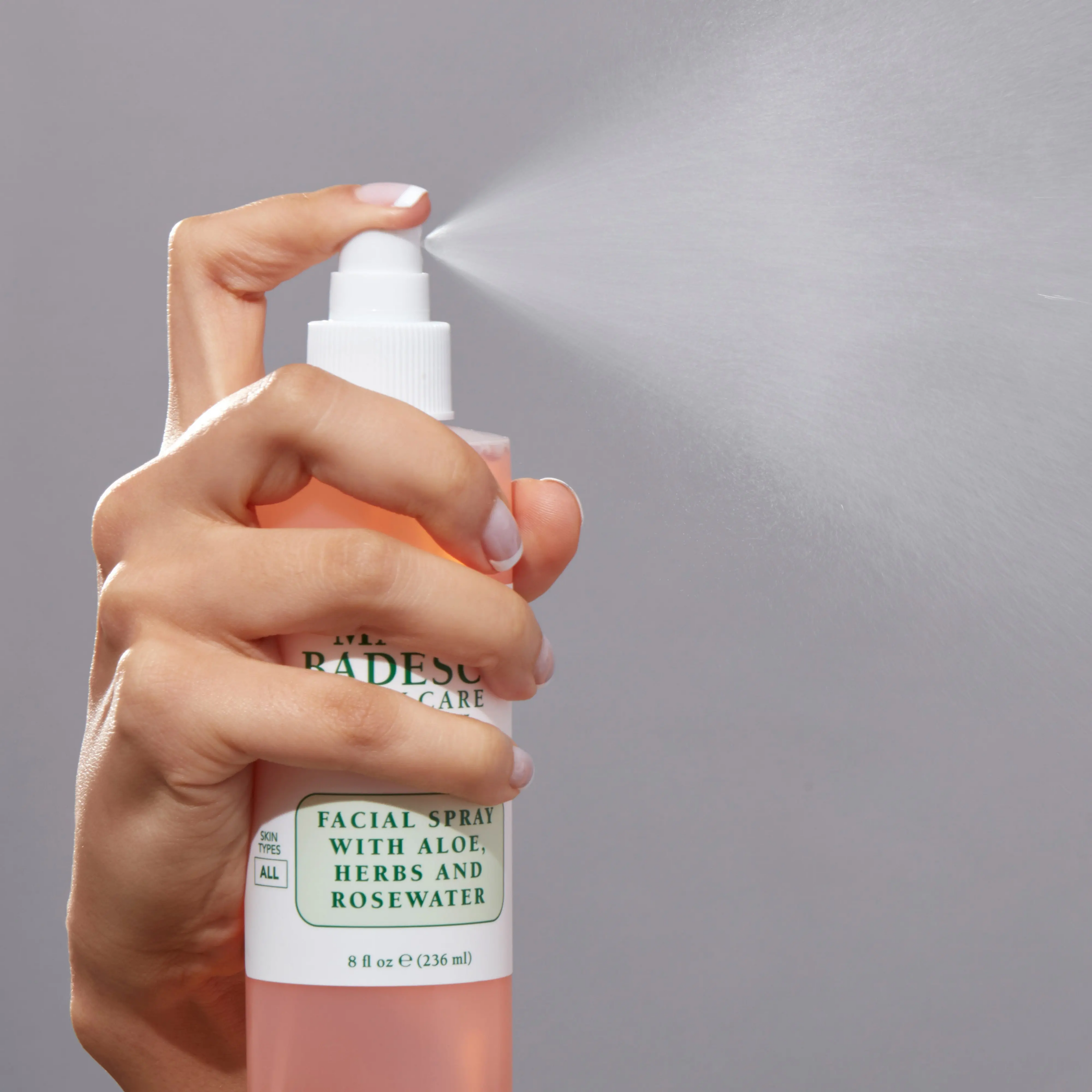 Rosewater and Aloe Vera Facial Spray | Hydrating Face Mist | Multi-Use for Face, Neck and Hair