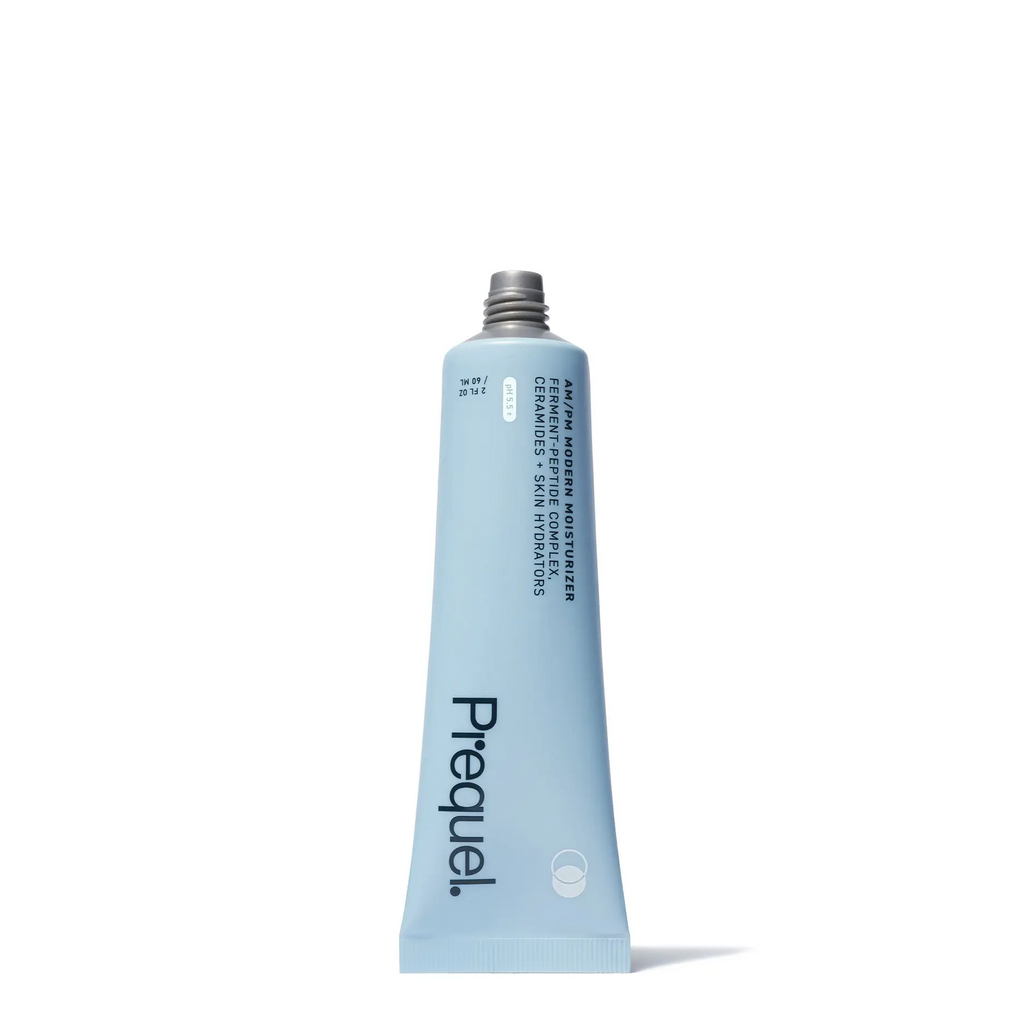 Prequel AM/PM Modern Moisturizer | Ferment-Peptide Complex, Ceramides & Skin Hydrators, All Skin Types, 2 fl oz