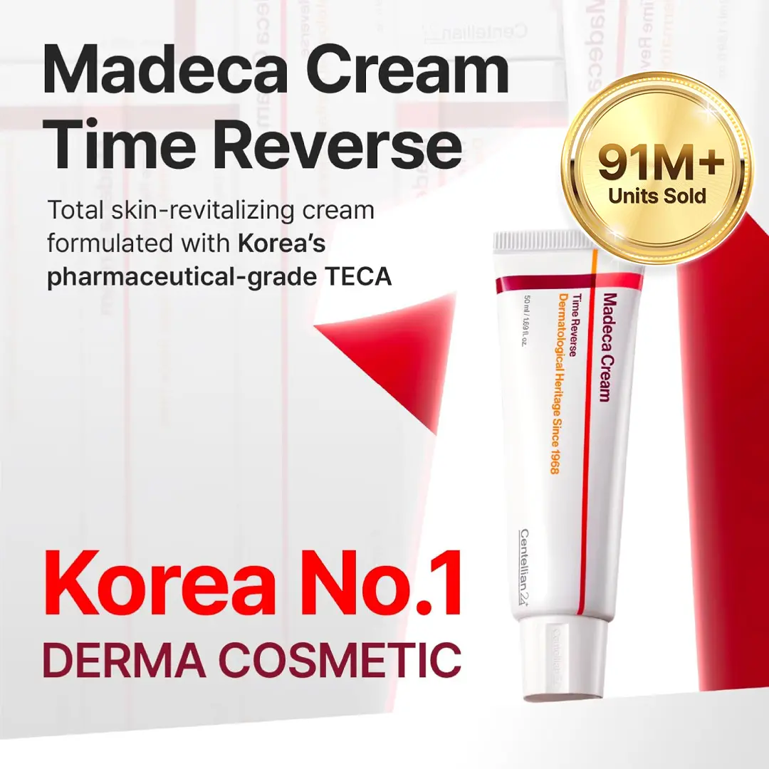 Anti-Aging Moisturizer with TECA & Hyaluronic Acid | Korean Skincare 1.69 fl.oz