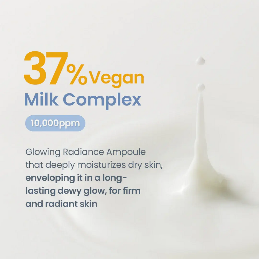 Milk Skin Toner 150ml + Ceramic Milk Ampoule 40ml Set – Korean Skincare for Hydration & Brightening