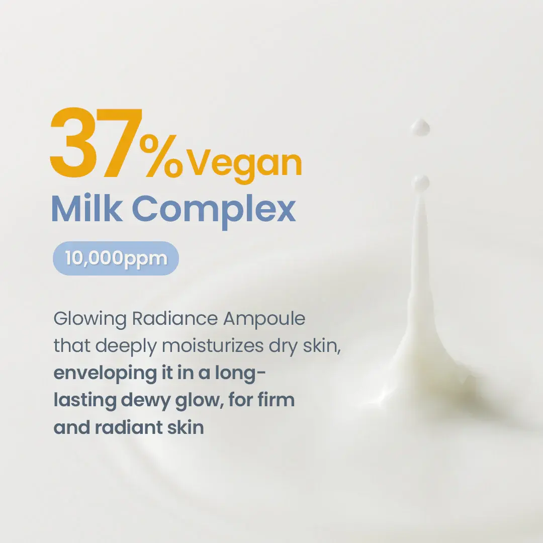 Milk Skin Toner 150ml + Ceramic Milk Ampoule 40ml Set – Korean Skincare for Hydration & Brightening