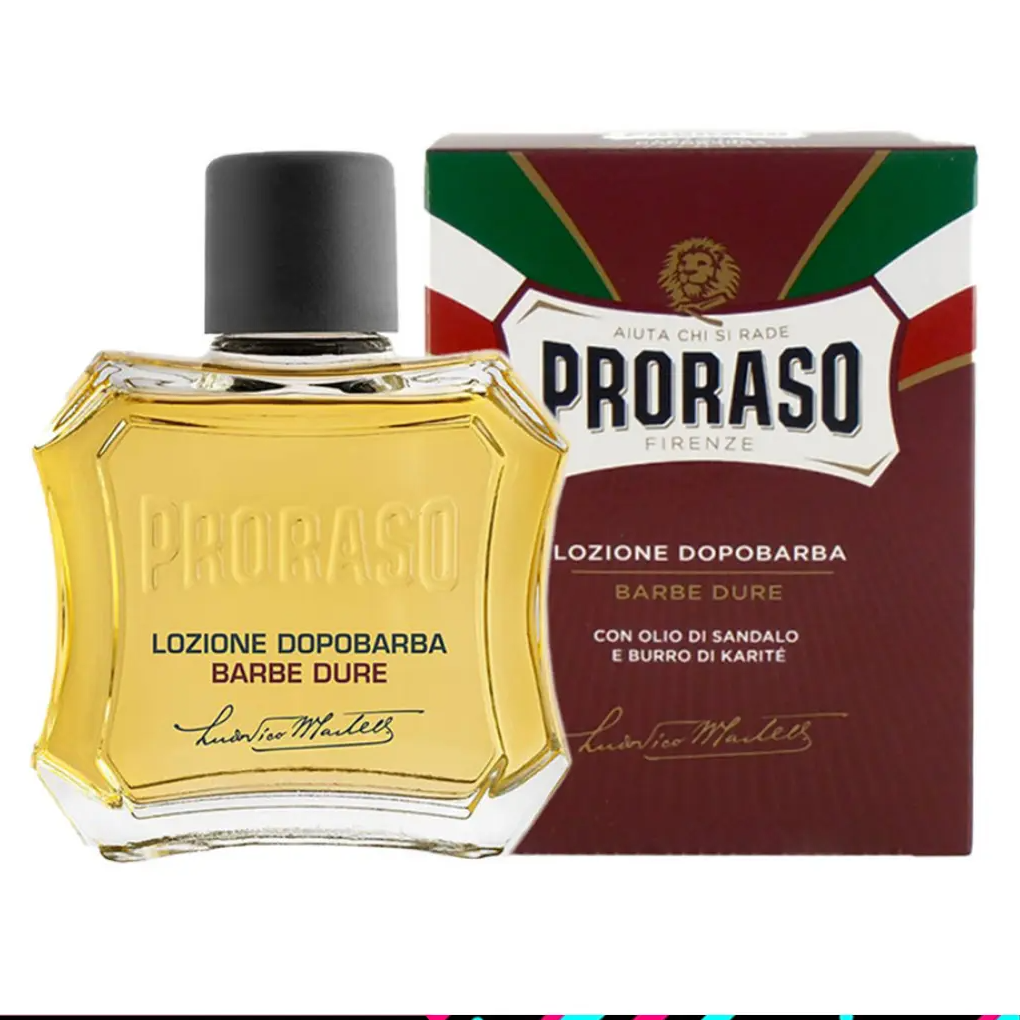 1Pcs Proraso Liquid Lotion Aftershave 100ml | Wet Shaving Essentials | For All Skin Types | Provides Cooling Relief After Shaving | Renewed And Refreshing Effect | Made In Italy