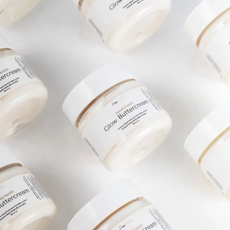 Glow Buttercream Whipped Body Cream – 1 oz Sample | Deep Hydration & Radiant Glow