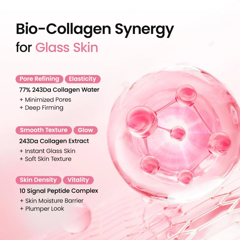 BIODANCE Collagen Peptide & Caviar PDRN Jelly Serum Mist Duo | Hydrogel Face Mist, Anti-Aging, 1.69 fl.oz