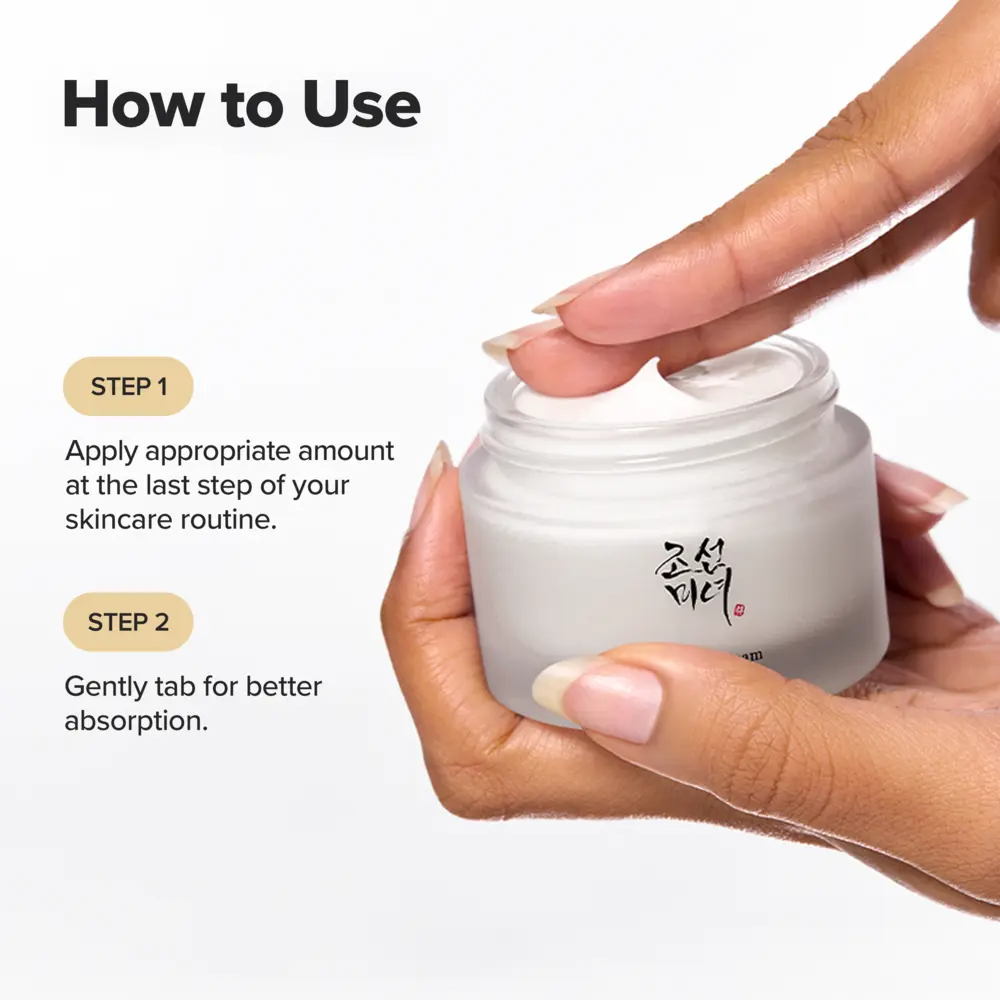 Beauty of Joseon Dynasty Cream 50ml – Korean Moisturizer for Dry & Sensitive Skin | Niacinamide + Squalane