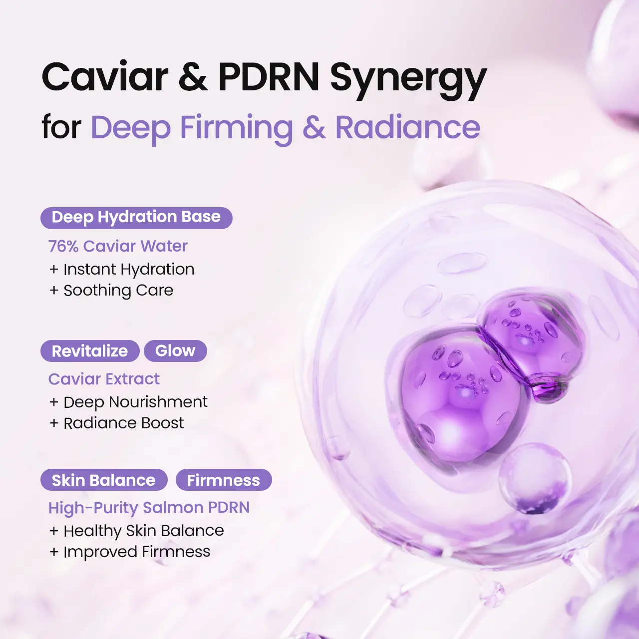 BIODANCE Collagen Peptide & Caviar PDRN Jelly Serum Mist Duo | Hydrogel Face Mist, Anti-Aging, 1.69 fl.oz
