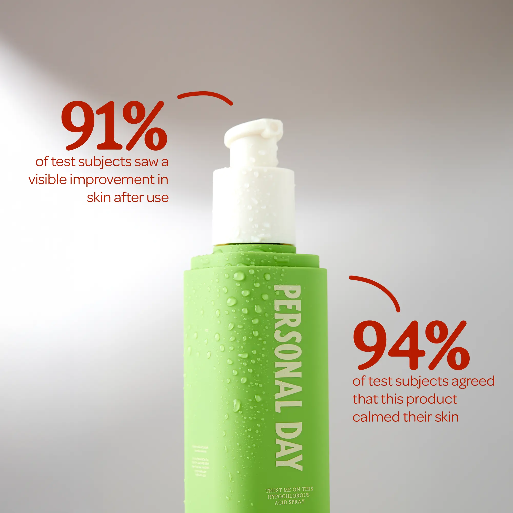 Personal Day "Trust Me On This" Hypochlorous Acid Spray | Anti-Bacterial, Acne-Safe, Alcohol-Free Fine Mist, 107ml