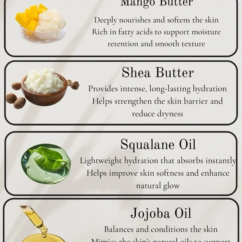 Glow Buttercream Whipped Body Cream – 1 oz Sample | Deep Hydration & Radiant Glow