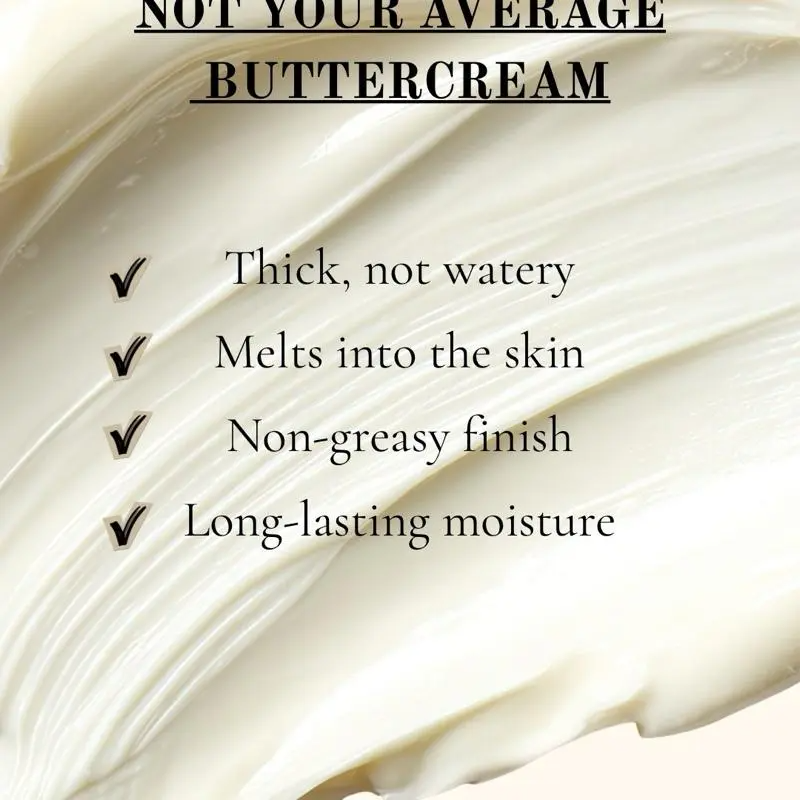 Glow Buttercream Whipped Body Cream – 1 oz Sample | Deep Hydration & Radiant Glow