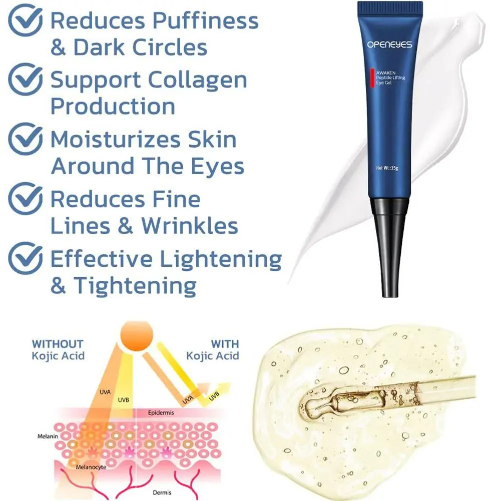 Men Eye Cream Lifting Tightens Eye Area Reduces Fine Lines Fade Dark Circles Eye Serum Eye Care